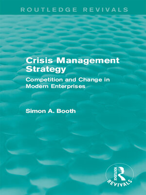 cover image of Crisis Management Strategy